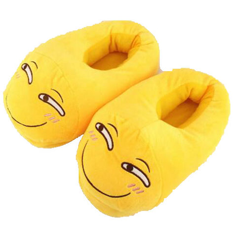 pantoufle emoji jaune