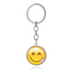 Porte Clé Smiley Tire la Langue