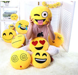 Coussin Emoji<br> Smiley Amoureux