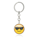 porte clé émoji lunettes